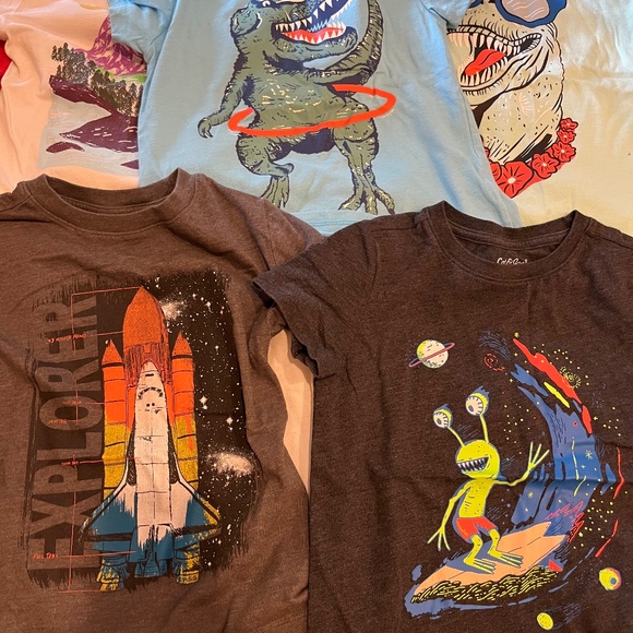 11 Boy short sleeve tshirts size xs - Picture 6 of 8